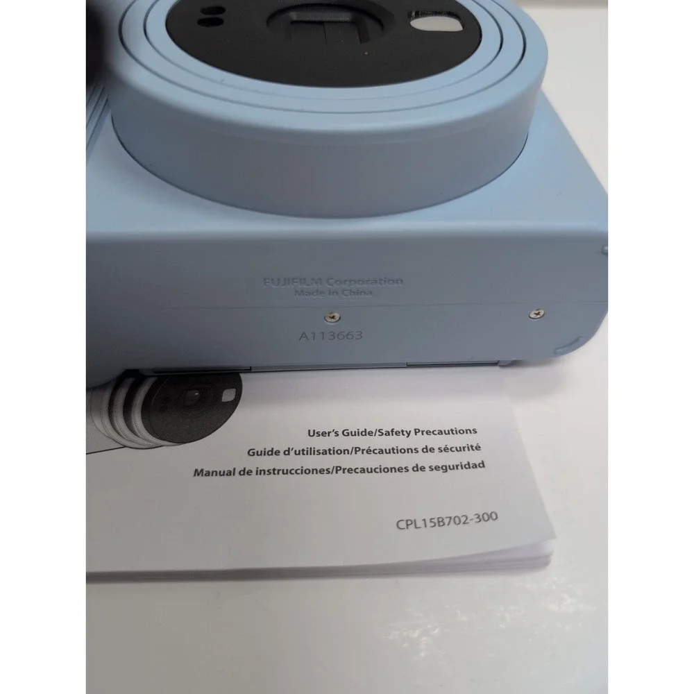 Fujifilm Instax SQ1 Blue Instant Film Camera Instant Camera